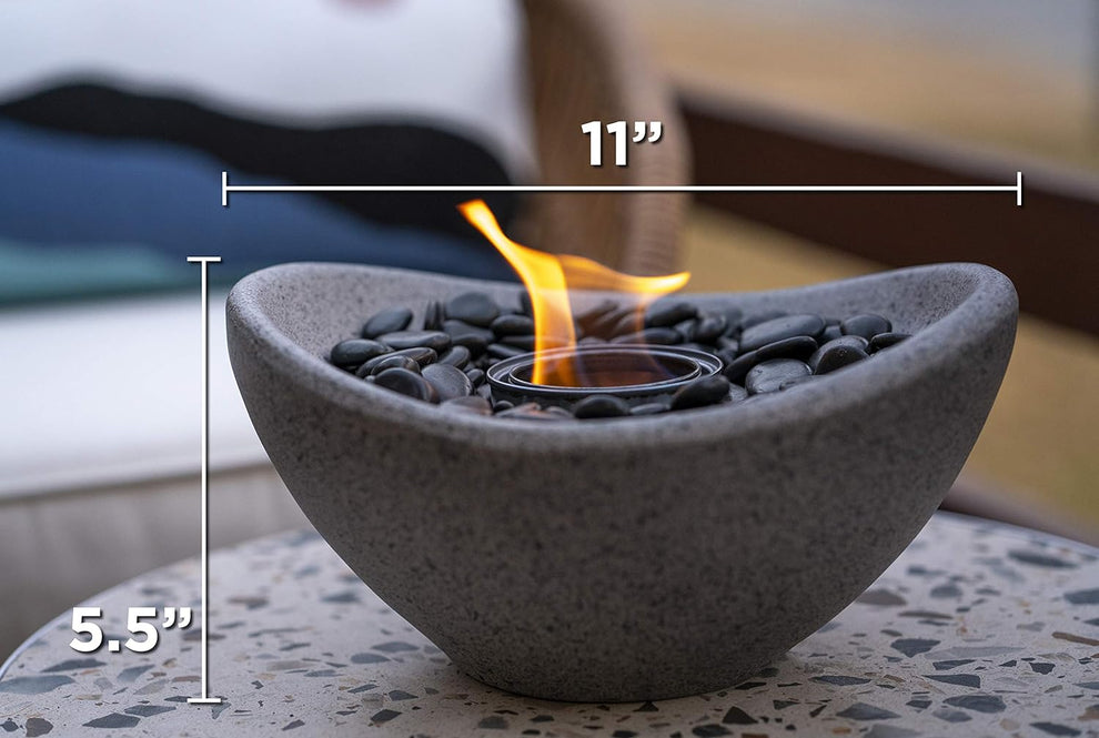 Zinnia - Portable Fire Pit for Indoors & Outdoors