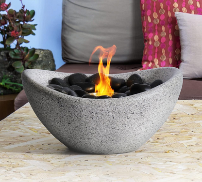 Zinnia - Portable Fire Pit for Indoors & Outdoors