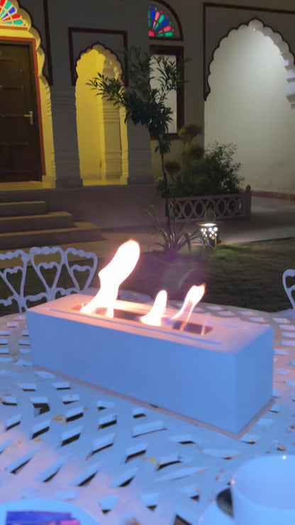 Achilles-  Portable Fire Pit for Indoors & Outdoors